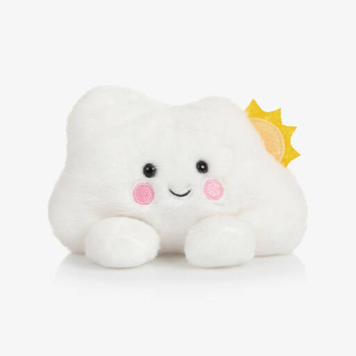 Aurora Palm Pals-White Summer Cloud Soft Toy (14cm) | Childrensalon