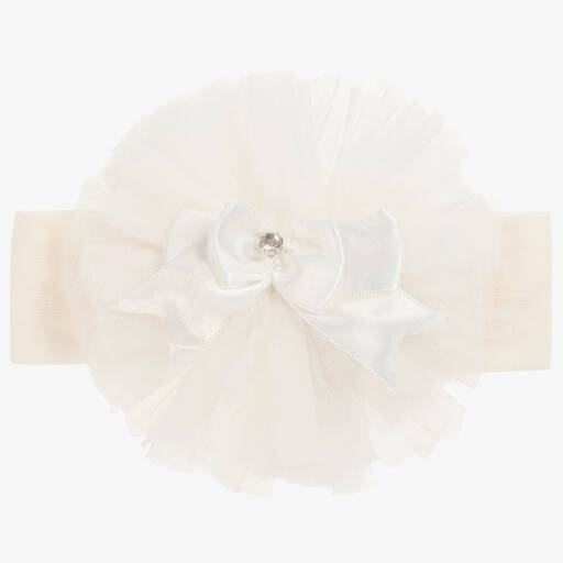 Beau KiD-Baby Girls Ivory Headband | Childrensalon