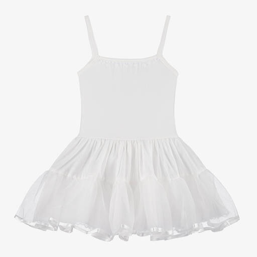 Beau KiD-Girls Ivory Cotton Petticoat | Childrensalon