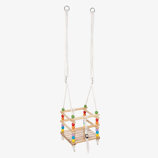 Bigjigs-Wooden Cradle Swing | Childrensalon