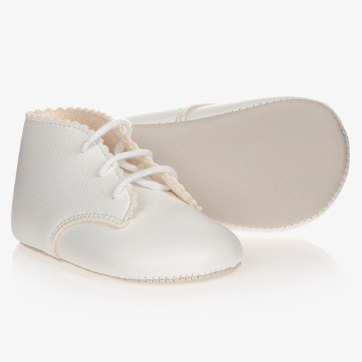 Early Days Baypods-White Pre-Walker Boots | Childrensalon