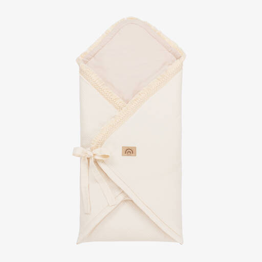 Jamiks-Baby Ivory Organic Cotton Nest (70cm) | Childrensalon