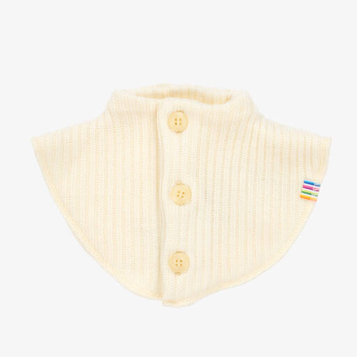 Joha-Ivory Thermal Wool Neck Warmer | Childrensalon