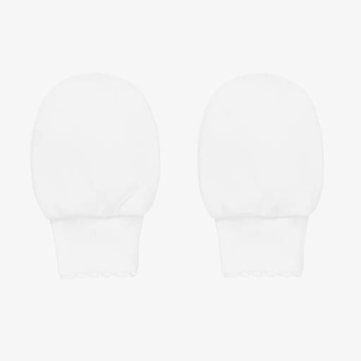 Kissy Kissy-Pima Cotton Scratch Mittens | Childrensalon