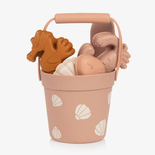 Liewood-Pink Seashell Beach Set (15cm) | Childrensalon