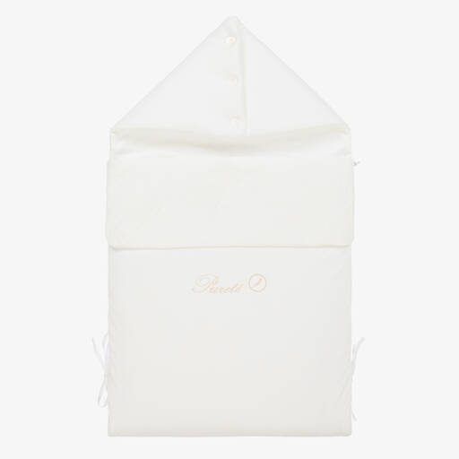 Pureté Du... Bébé-Ivory Cotton Baby Nest (86cm) | Childrensalon