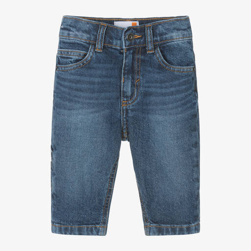 Timberland-Boys Blue Denim Jeans | Childrensalon